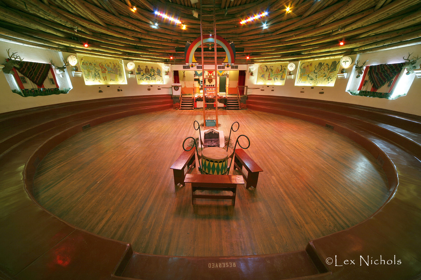 2025 NMTA La Junta - Kiva_Round Room, photo credit Lex Nichols Kanesville Memorial